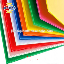 JINBAO colorido 3mm 5mm pp ondulado folhas de plástico de armário